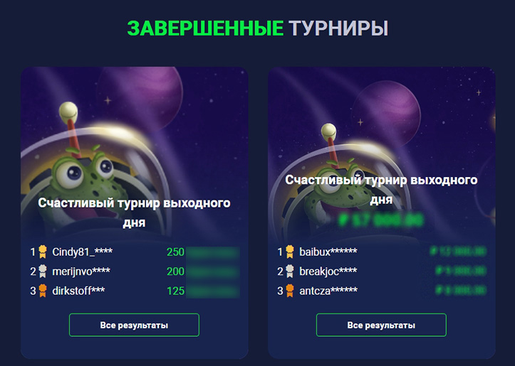 Один из актуальных турниров