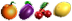 Вишня, Лимон, Апельсин, Слива в Fruit Sensation