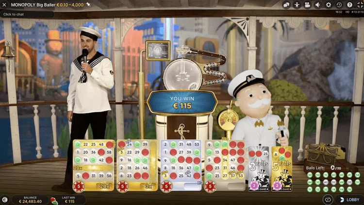 Геймплей Monopoly Big Baller