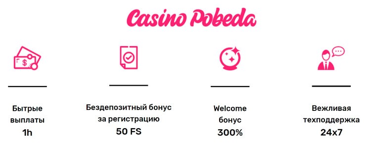 Сведения о рекламируемом казино